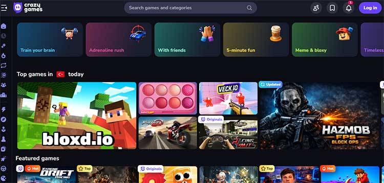 آموزشی CrazyGames