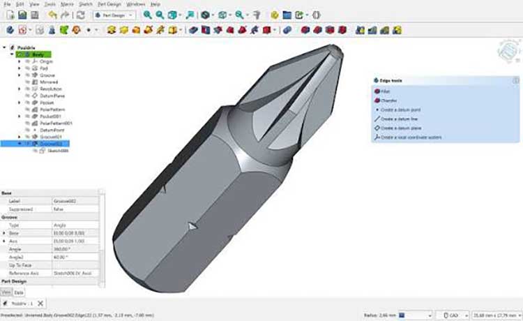 آموزشی FreeCAD
