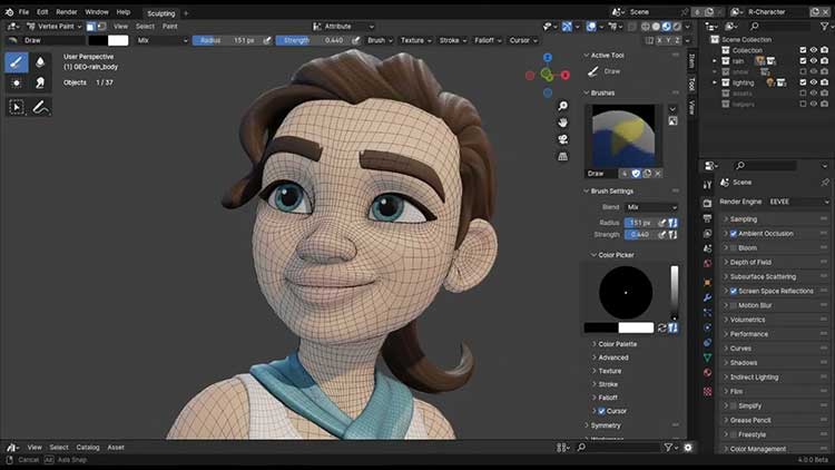 آموزشی Blender