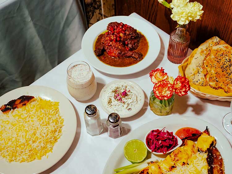 میز شام
