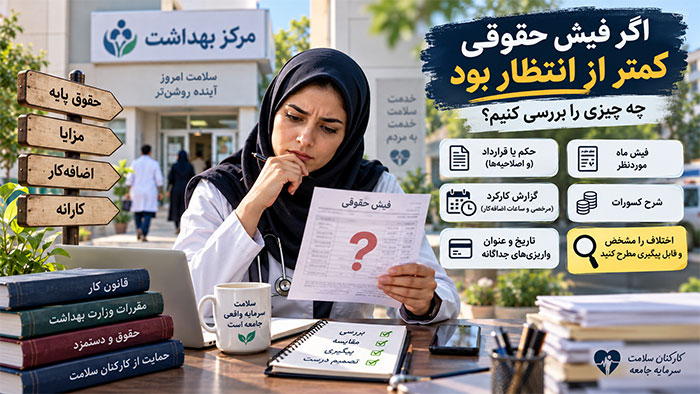 بررسی فیش حقوقی 