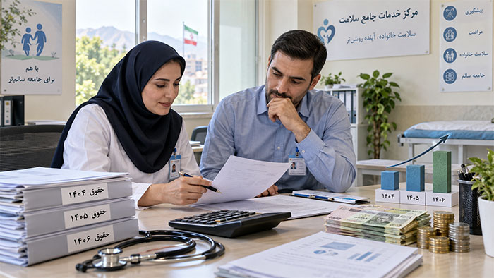 حقوق کارمندان مرکز بهداشت