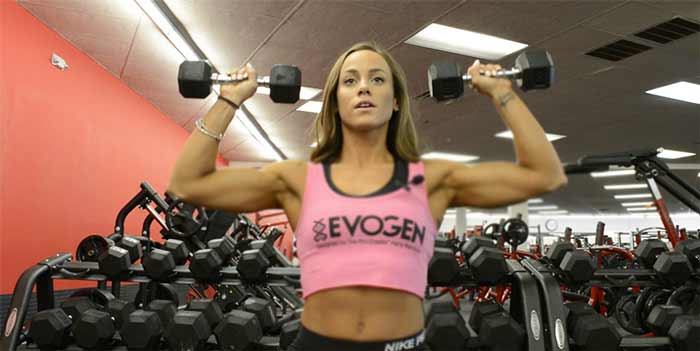 پرس سرشانه نشسته