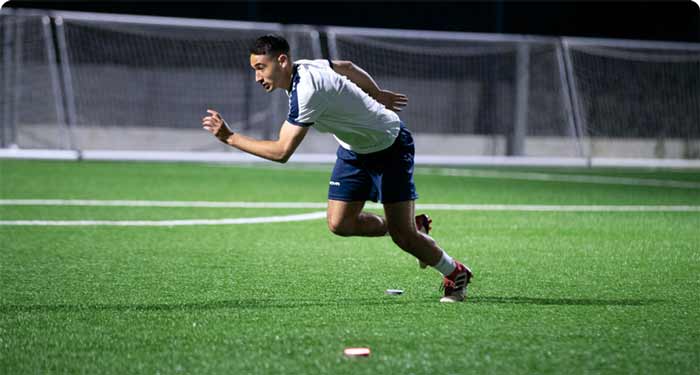 تمرینات چابکی و بدنسازی فوتبال