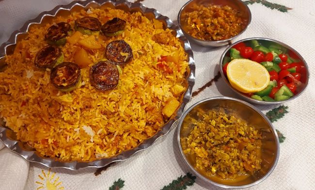 طرز تهیه استانبولی پلو با گوشت چرخ کرده 