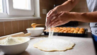 4 طرز تهیه خمیر باقلوا بدون ماست+ فوت و فن ها