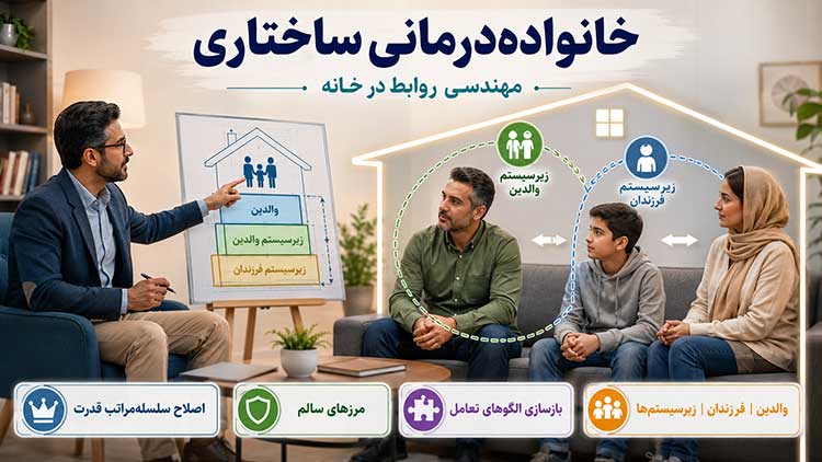 PDF رایگان خانوادهدرمانی ساختاری