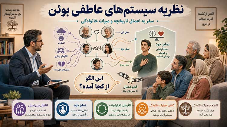 PDF رایگان نظریه سیستمهای عاطفی بوئن